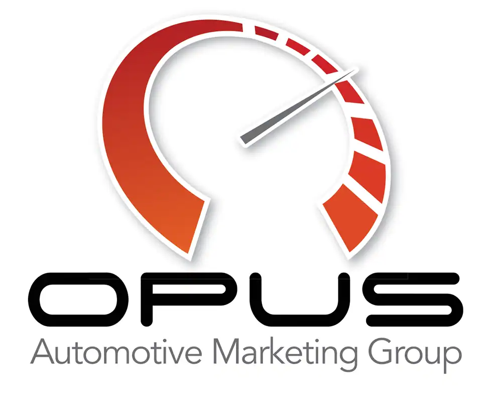 Red gauge meter symbolizing automotive performance and speed, tailored for automotive marketing and branding solutions.